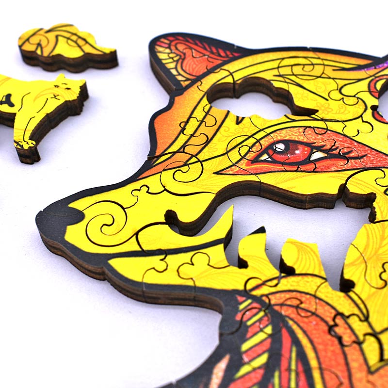 Rompecabeza de Madera Zorro Playmore