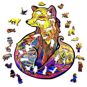 Rompecabeza de Madera Zorro Playmore