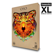 Rompecabeza de Madera Oso Tamaño XL - Playmore WPA321 Playmore Toys