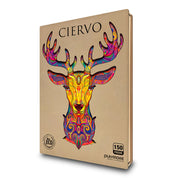 Rompecabeza de Madera Ciervo - Playmore WPA441 Playmore Toys