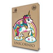 Rompecabeza de Madera Unicornio - Playmore WPA427 Playmore Toys