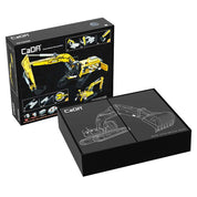 CaDA Excavadora PRO 1708 Piezas Escala 1:20 Juguete Armable