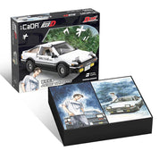 Initial D Toyota AR86 Trueno 1324 Piezas Escala 1:12.5