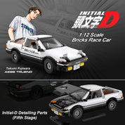 Initial D Toyota AR86 Trueno 1324 Piezas Escala 1:12.5