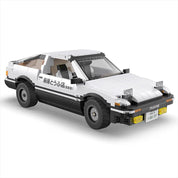 Initial D Toyota AR86 Trueno 1324 Piezas Escala 1:12.5
