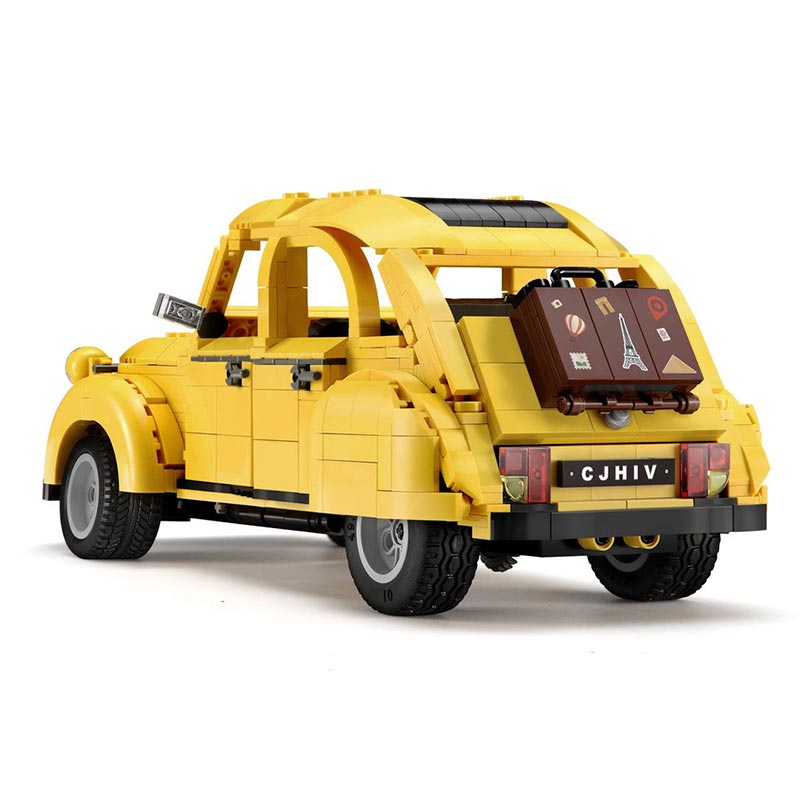 Citroneta Citroen 2CV Armable 1238 Piezas Escala 1:12