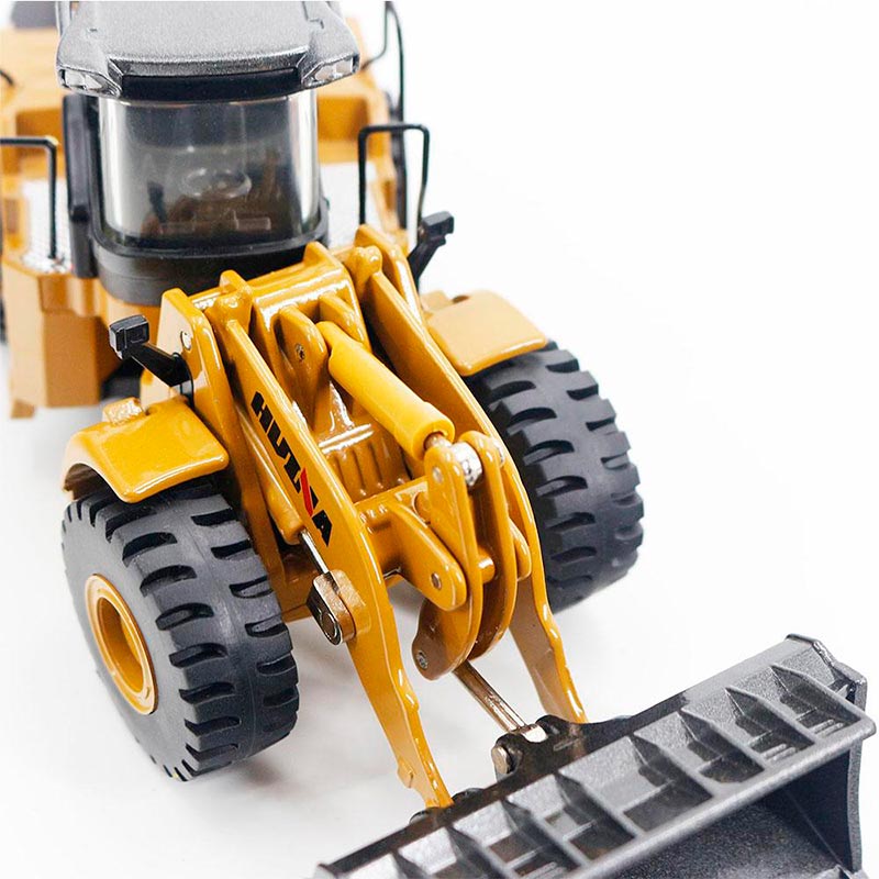 Cargador Frontal All Metal Premium Huina 1714-2 Escala 1:50