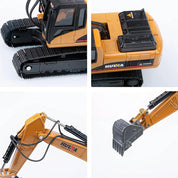 Excavadora All Metal Premium Huina 1910-2 Escala 1:40