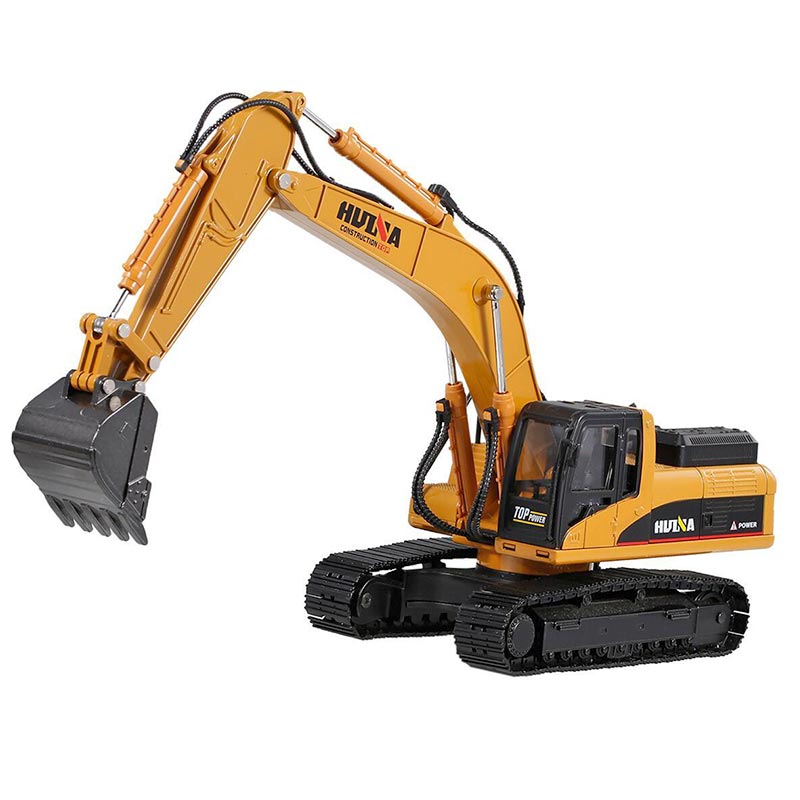 Excavadora All Metal Premium Huina 1910-2 Escala 1:40