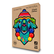 Rompecabeza de Madera Llama Norteña Diseño Chileno Playmore