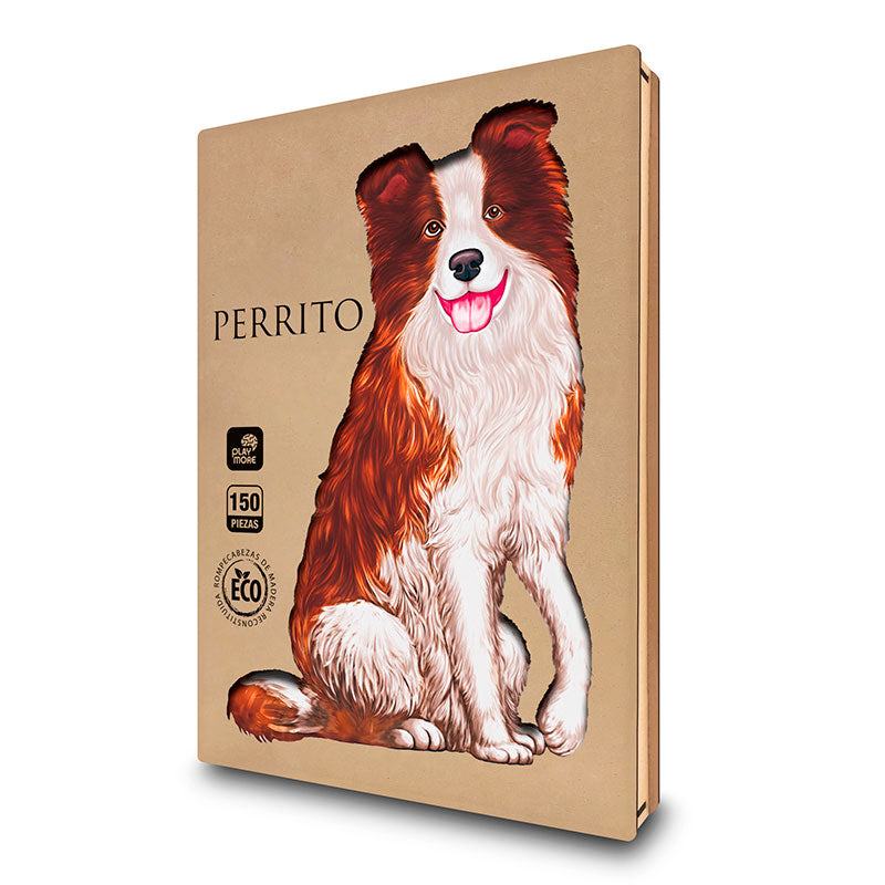 Rompecabeza de Madera Perrito Figuras singulares Playmore