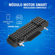 Triceraptops Armable Bloques 317 Piezas Radio Control Dual