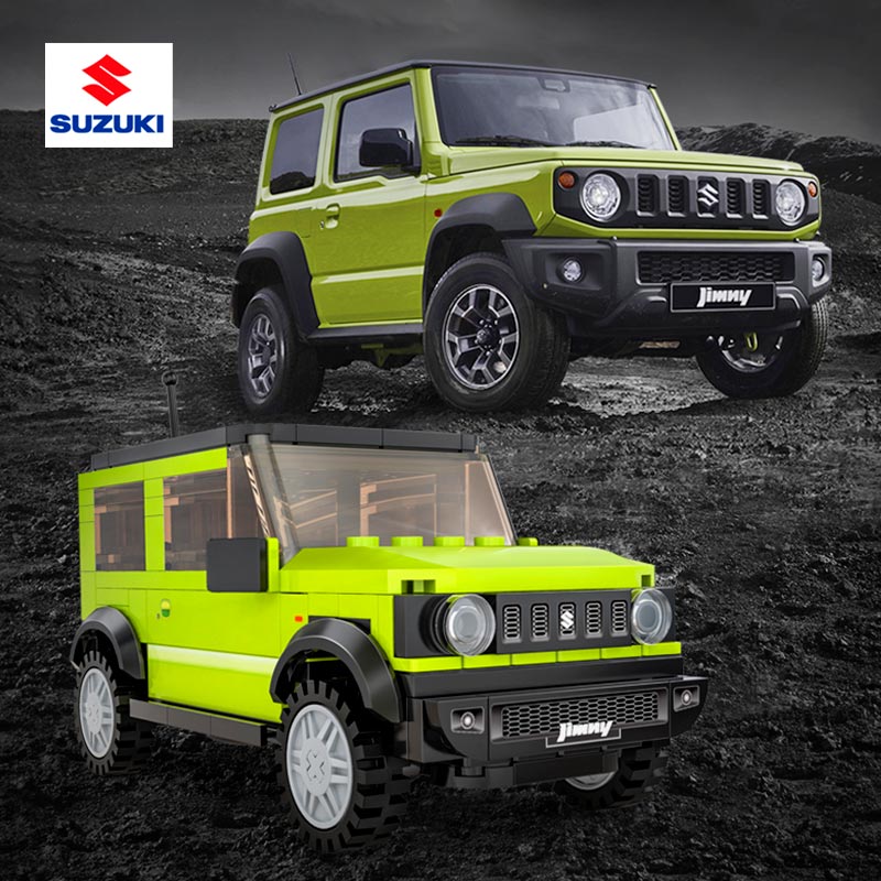 Suzuki Jimny Jeep 4x4 Armable 192 Piezas Escala 1:24 CaDA