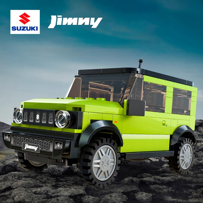 Suzuki Jimny Jeep 4x4 Armable 192 Piezas Escala 1:24 CaDA
