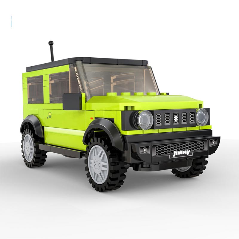 Suzuki Jimny Jeep 4x4 Armable 192 Piezas Escala 1:24 CaDA