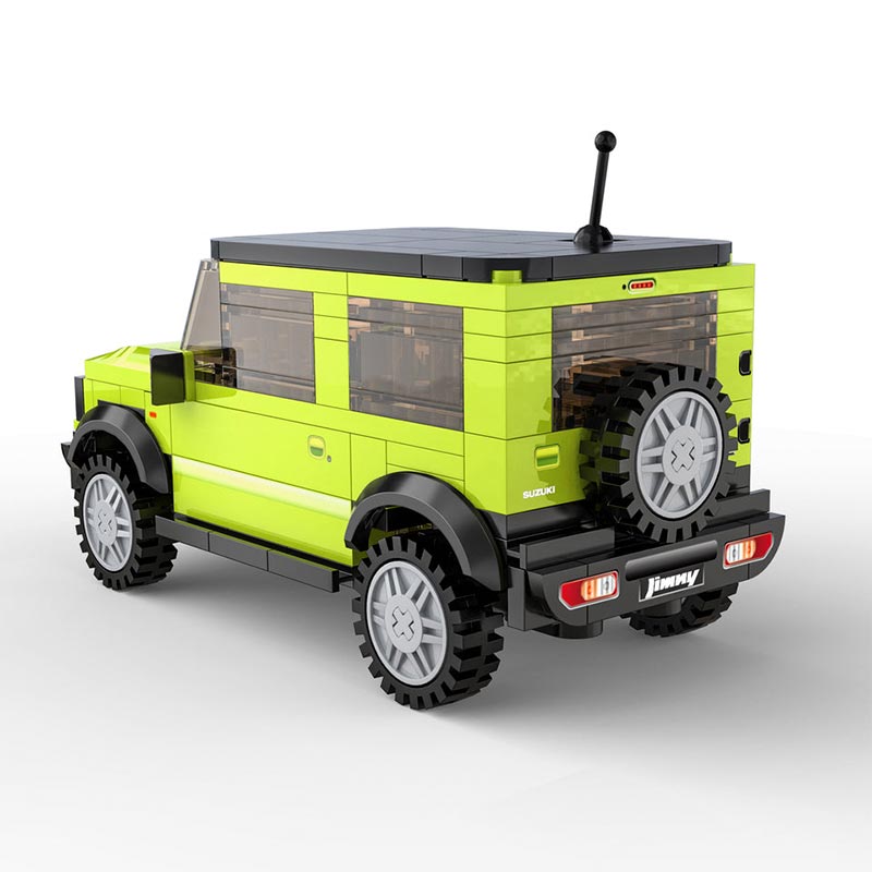 Suzuki Jimny Jeep 4x4 Armable 192 Piezas Escala 1:24 CaDA