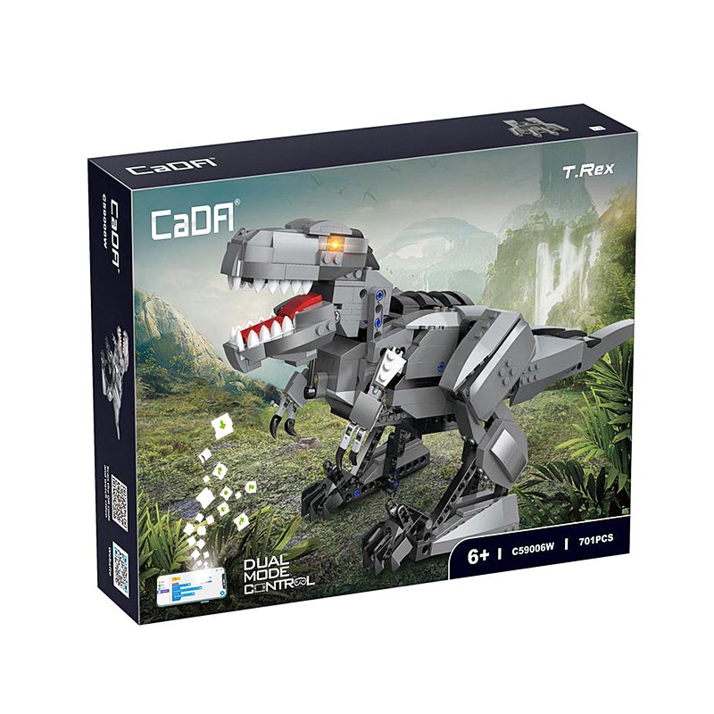 K*i様 NOVA REX AIN'T EASY BEEN CHEESYメロディ Robot Dino T-Rex Programable 701 Piezas Radio Control Duo CaDA