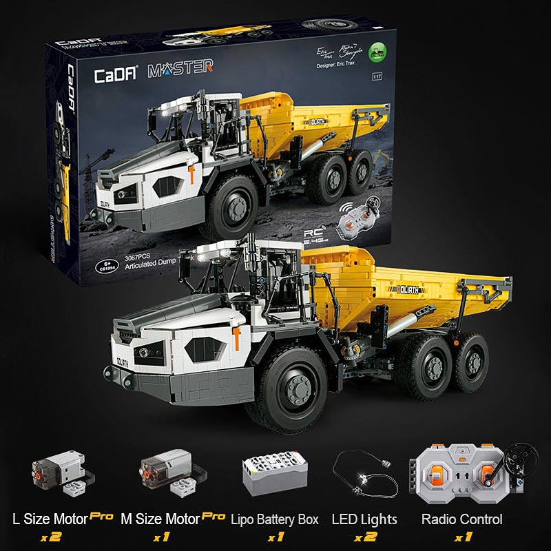 Camión Tolva Goliat RC Armable CaDA