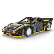 Cyberpunk Quadra Turbo V-TEC 1682 Piezas Escala 1:10