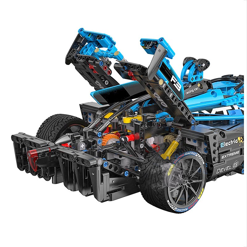 Formula E Racing Armable 1667 Piezas Escala 1:8 Mecánico
