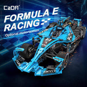 Formula E Racing Armable 1667 Piezas Escala 1:8 Mecánico