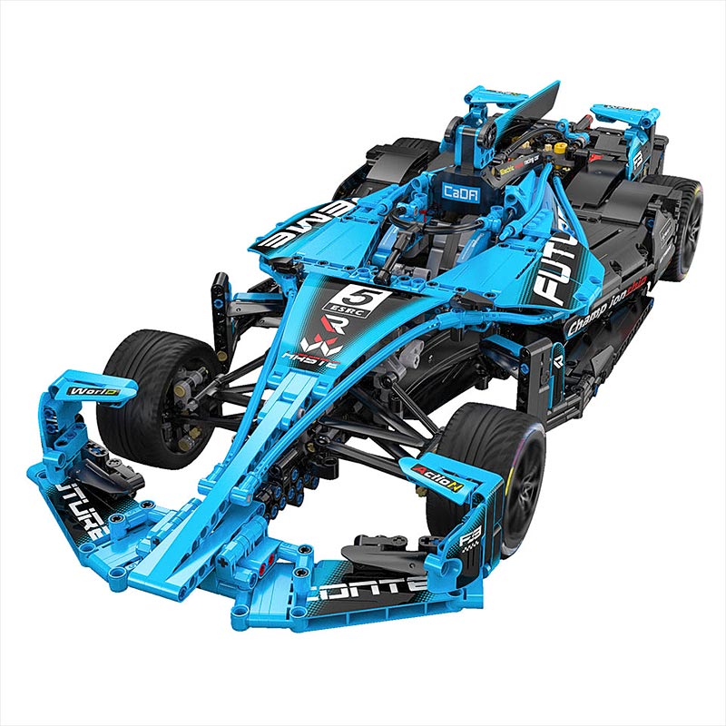 Formula E Racing Armable 1667 Piezas Escala 1:8 Mecánico