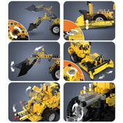 Cargador Frontal Bloques Armable 693 Piezas CaDA