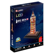 Big Ben con luz LED CUBICFUN