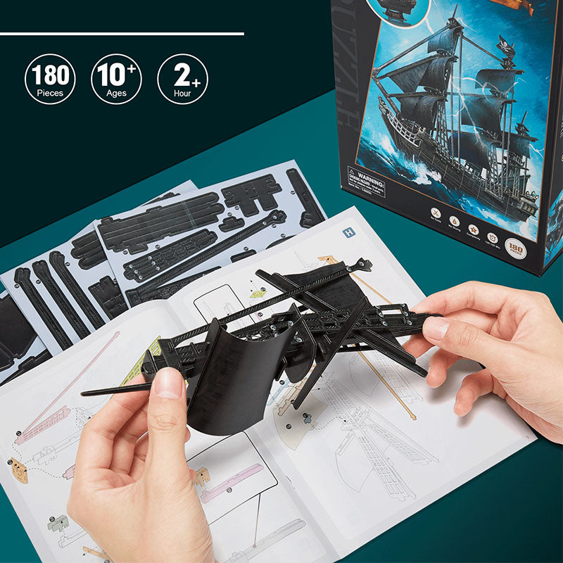 Queen Anne Revenge Cubicfun