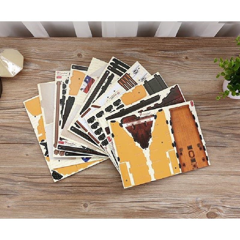 Puzzle 3D Diseño Chileno Corbeta Esmeralda de Arturo Prat