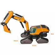 Excavadora Espacial Huina 1703 1:50 Diecast con Luces LED