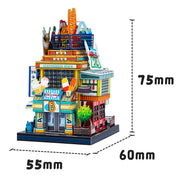 Almacen Mini Market Puzzle 3D de Metal