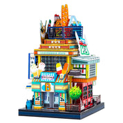 Almacen Mini Market Puzzle 3D de Metal