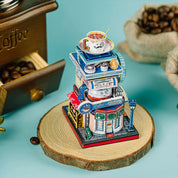 Cafeteria Coffee Shop Puzzle 3D de Metal
