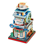 Cafeteria Coffee Shop Puzzle 3D de Metal