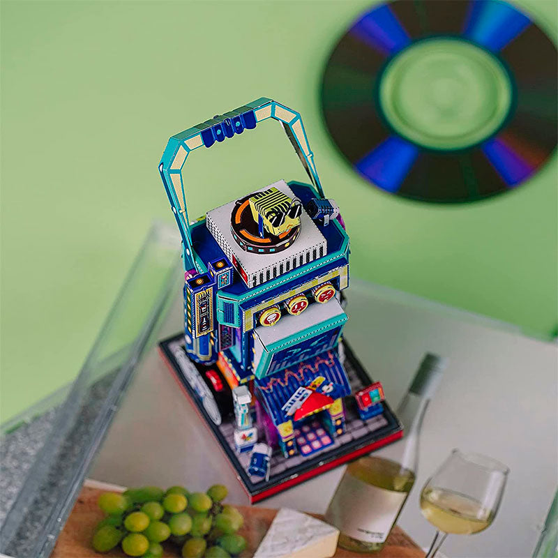 Tienda de Musica Karaoke Shop Puzzle 3D de Metal