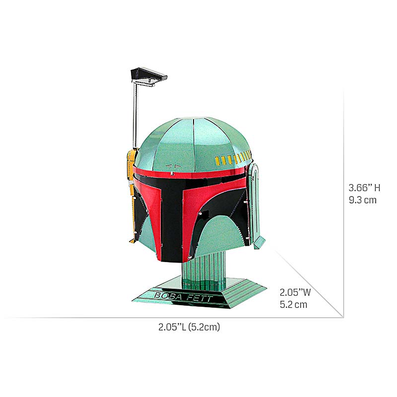 Star Wars Casco Boba Fett Puzzle 3D Metal Earth