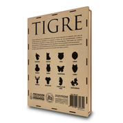 Rompecabeza de Madera Tigre Tamaño XL - Playmore