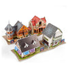 Miniatura Villa Ingelesa 4 casitas UK Style Cubicfun