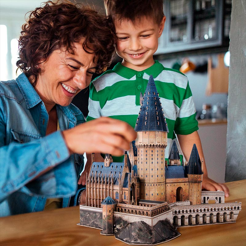 Harry Potter Great Hall Gran Salon Rompecabezas 3D Cubicfun