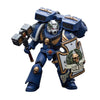 Ultramarines Vanguard Veteran with Thunder Hammer and Storm Shield Warhammer Joytoy