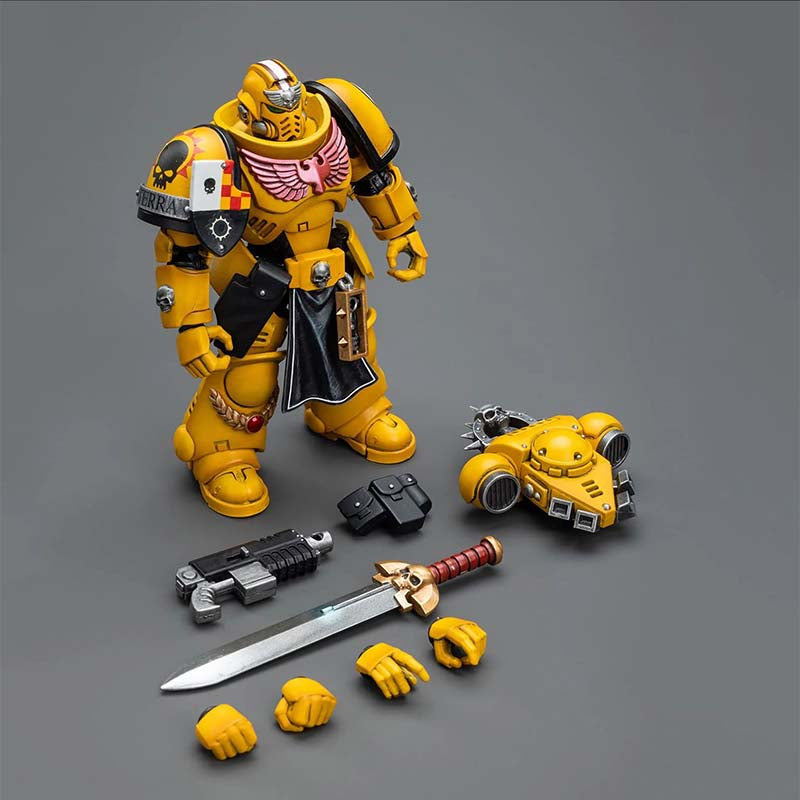 Imperial Fists Lieutenant with Power Sword Warhammer Joytoy