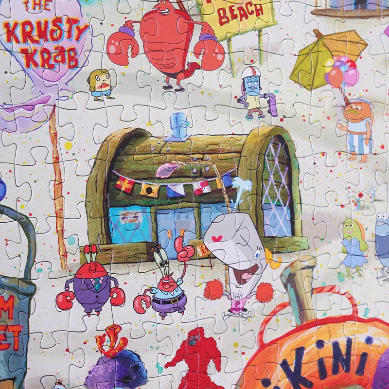 Bob Esponja Rompecabezas Bikinis Map