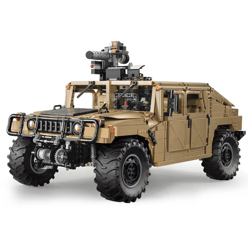 Humvee Off Road Grado Militar 3935 Piezas Escala 1:18