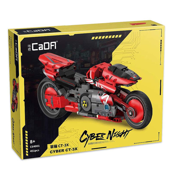 【激安セット‼️】TNTL156 Burton Moto FLOW Nexus Cyberpunk Moto CT-3X Armable 451 Piezas CaDA C64001W – Playmore Toys