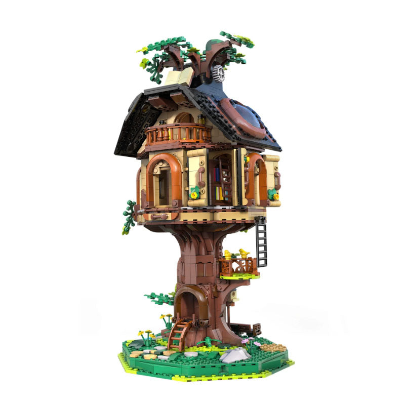 Biblioteca en la Casa del Arbol 1808 Piezas CaDA