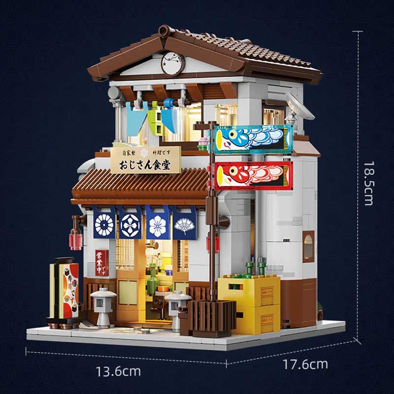 Izakaya Bar Tradicional Japonés Miniatura 861 Piezas CaDA