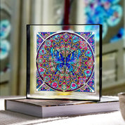 Cuadro Vitral Mariposa Toi