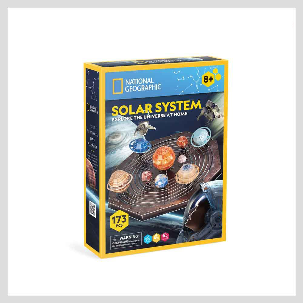 Sistema Solar Armable 3D Natgeo