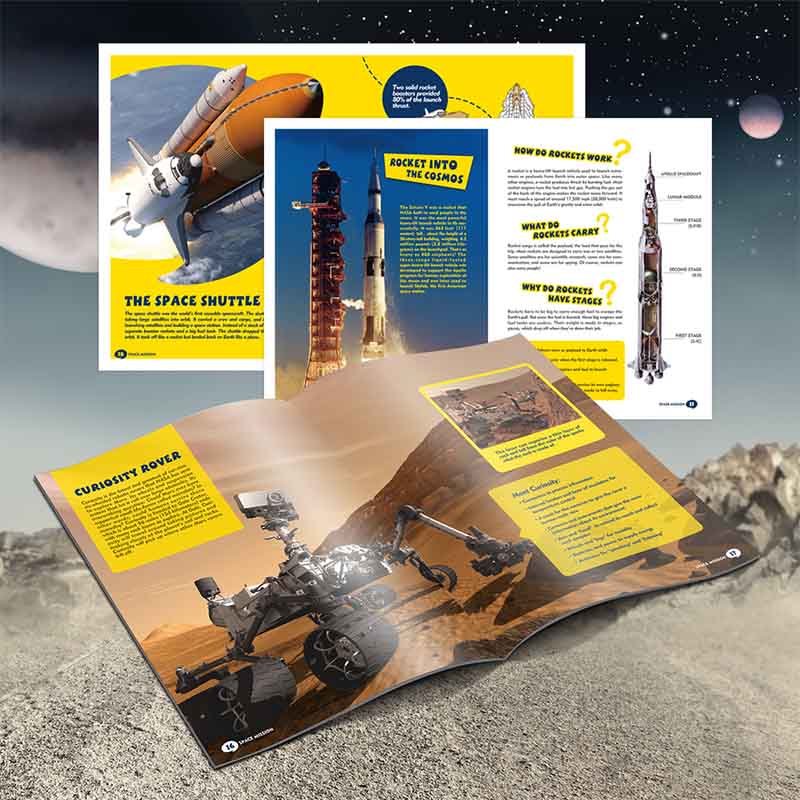 Natgeo Mision Espacial Rompecabezas 3D Cubicfun Kids Niños